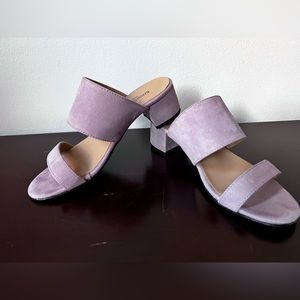 Barbara Barbieri violet sandals. Size 8. Made in Italy.
